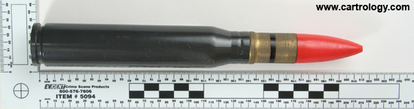 20 x 139mm HS820 TP (Short Range)  Germany M 187 LOT RH 21 (on primer assembly) DE 14/1 LOS RH-1-2 profile view.