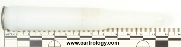 .50 BMG Blank  Austria 1976 profile view.