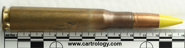 .50 BMG AP  Dominican Republic 50 60 profile view.