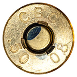 .50 BMG Ball  Brazil CBC 08 .50 head view.