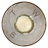 .50 BMG API M8 United States T W 5 head view.
