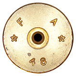 20 x 102mm Dummy  United States F A * 48 * head view.