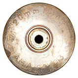 20 x 102mm TP M55A2 Denmark 20mm M103 AMA 65-03 head view.