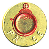 7.62mm NATO Tracer  United States ⊕ FA 66 head view.