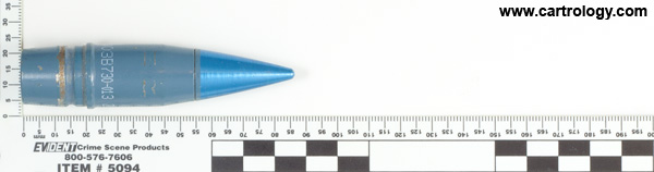 20 x 102mm TP  United States  profile view.