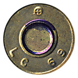 7.62mm NATO Incendiary  United States ⊕ LC 69 head view.