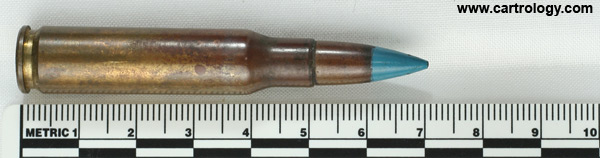 7.62mm NATO Incendiary  United States ⊕ LC 69 profile view.