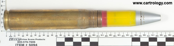 20 x 110mm HS HE-T  Switzerland BPD 05 63 profile view.