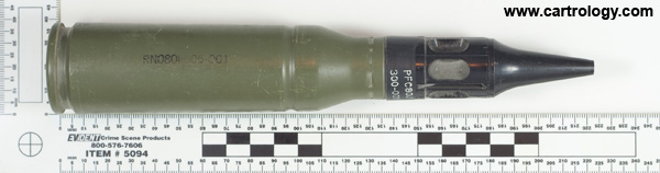 25 x 137mm KBA APDS-T M791 United States  profile view.