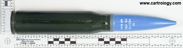 30 x 170mm KCB TP  United Kingdom RNO 129 OE 79 profile view.