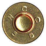 .25 Ballistic Test Ball  United States W C C 5 8 head view.