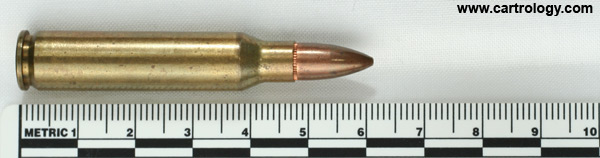 .25 Ballistic Test Ball  United States W C C 5 8 profile view.