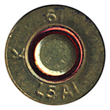 7.62mm NATO Tracer #12 United Kingdom K 61 L5A1 head view.