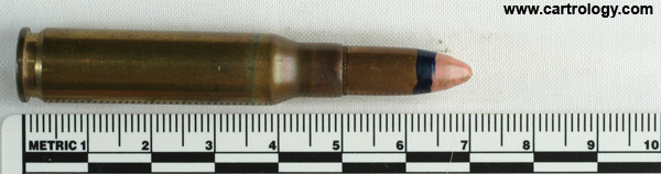 7.62mm NATO Tracer #16 United Kingdom K 61 L5A1 profile view.