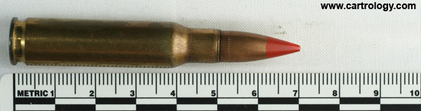 7.62mm NATO Tracer L5A1 United Kingdom K59 L5A1 profile view.