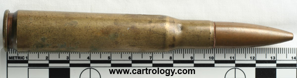 .50 BMG Ball M2 United States S L 4 profile view.