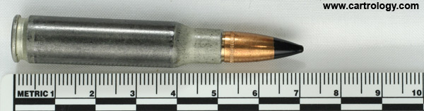 7.62mm NATO AP  United States R A 50 profile view.