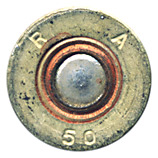7.62mm NATO Ball  United States R A 50 head view.