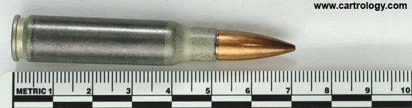 7.62mm NATO Ball  United States R A 50 profile view.