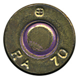 7.62mm NATO Ball M80 United States ⊕ RA 70 head view.
