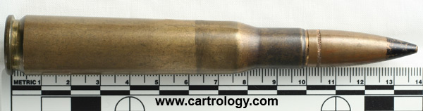 .50 BMG AP M2 United States 4 5 T W profile view.