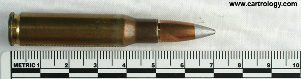 7.62mm NATO API T101E? United States F A 51 profile view.