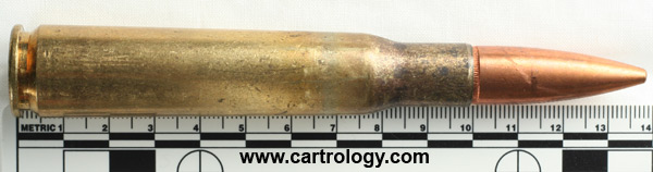 .50 BMG Ball M33 United States L C 0 0 profile view.