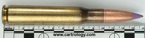 .50 BMG Limited Range Training  United States W C C 8 6 profile view.