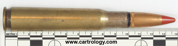 .50 BMG Incendiary  Saudi Arabia  profile view.