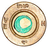 7.5 x 54mm MAS Blank M1937 France VE 55 N 1 head view.