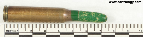 7.5 x 54mm MAS Blank M1937 France VE 55 N 1 profile view.