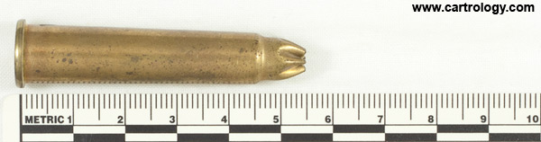 .303 British Blank MK VII New Zealand CAC 1943 VII profile view.