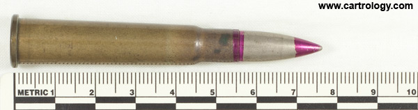 .303 British Tracer  Belgium F N 50 profile view.