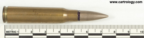 7.5 x 54mm MAS Ball M1929-C France TE 53 P 1 profile view.