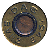 .303 British Incendiary MK VII Canada DAC 1942 B VII Z head view.