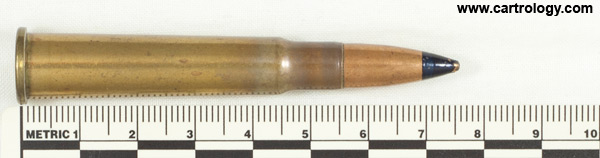 .303 British Incendiary MK VII Canada DAC 1942 B VII Z profile view.