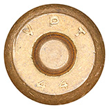 7.62 x 54mm R Ball (Reduced Range)  Finland VPT 44 head view.