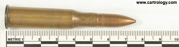 7.62 x 54mm R Ball (Reduced Range)  Finland VPT 44 profile view.