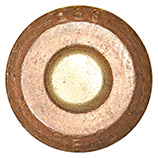 7.62 x 54mm R Grenade Blank  Soviet Union 188 Е head view.