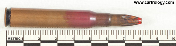 .30-06 Blank  Belgium F N 71 profile view.