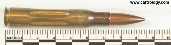 .30-06 Dummy  United States F A 54 profile view.