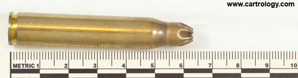 .30-06 Grenade Blank L10A1 United Kingdom K 68 L10A1 .30 profile view.