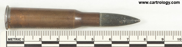7.62 x 54mm R Ball  Soviet Union 60 44 profile view.