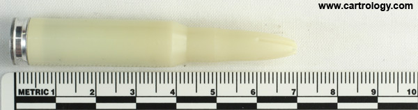 7.62mm NATO Blank F1 France  profile view.