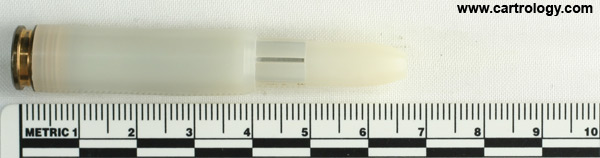 7.62mm NATO Plastic Training  West Germany DAG 9-63 profile view.