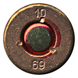 7.62mm NATO Ball  Bulgaria 10 69 head view.