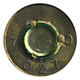 7.62mm NATO Ball  Sweden 7 027 0 head view.