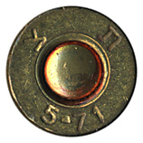 7.62mm NATO Tracer  Israel  5-71 ת צ head view.
