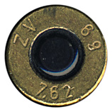 7.62mm NATO Ball  Czechoslovakia ZV 7.62 69 head view.