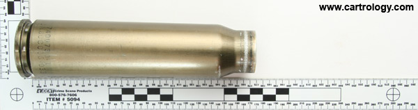 30 x 173mm GAU-8/A Fired PGU-13/B United States  profile view.